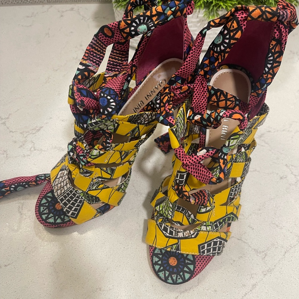 Gianni Bini Strapped High Heel